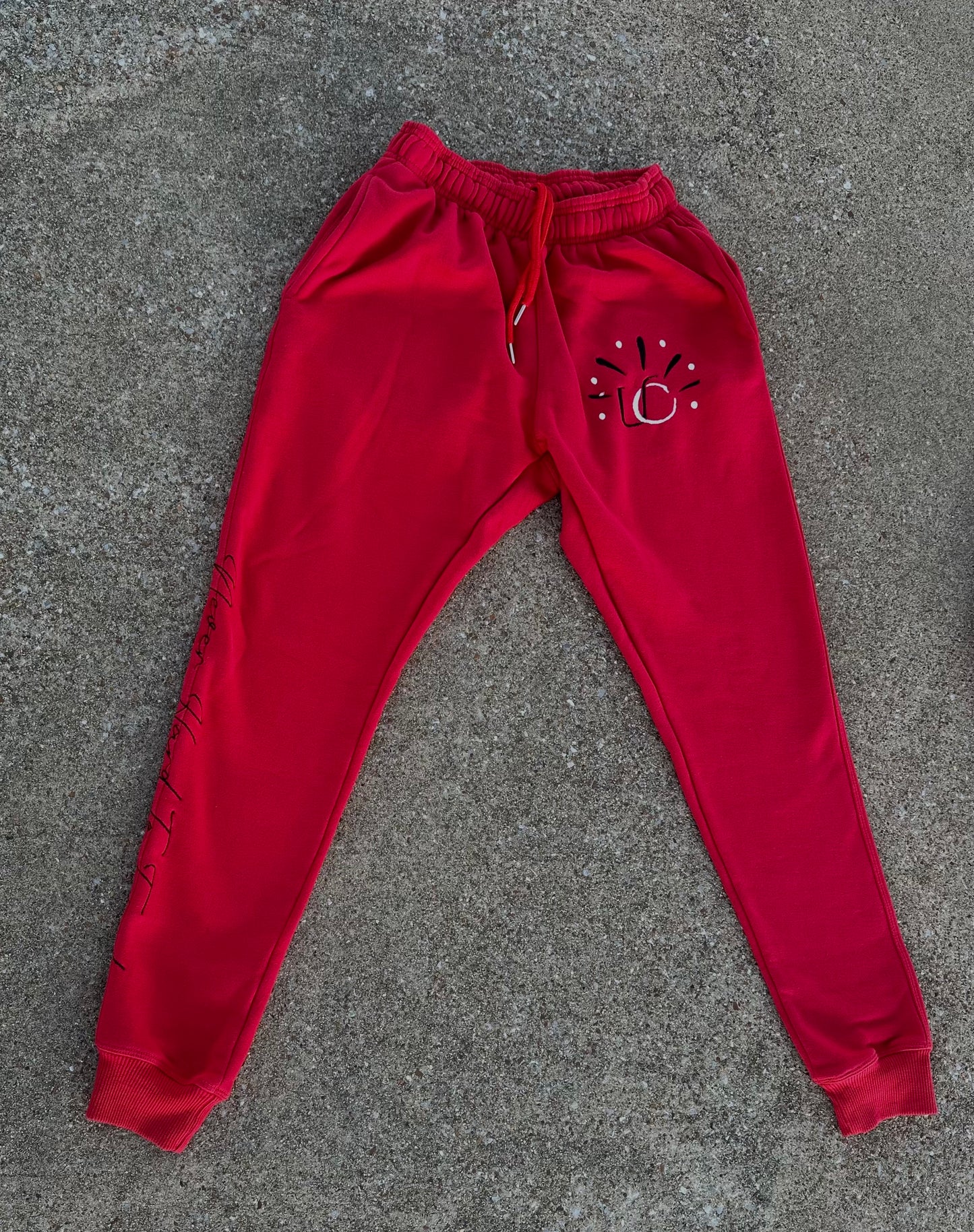Unforgettable Cloth Red “Takeoff” sweatsuit