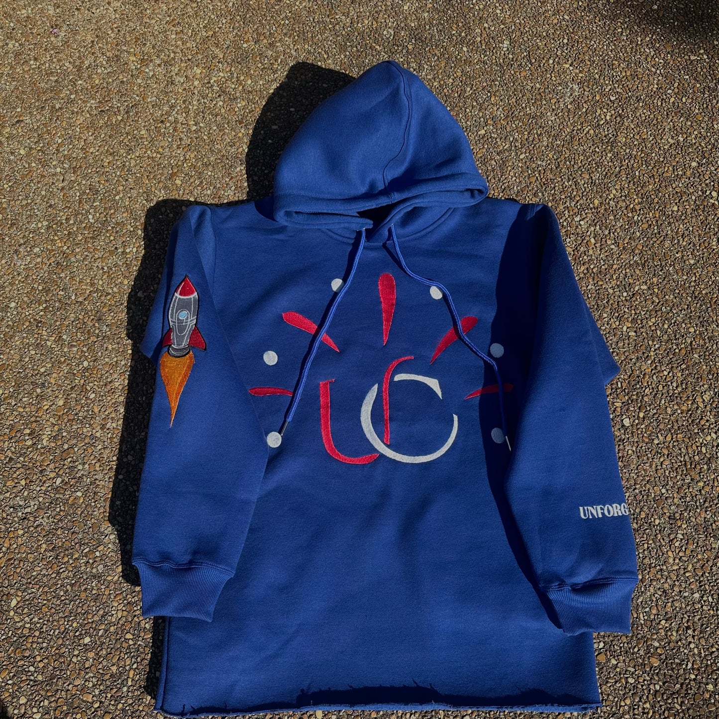 Unforgettable Cloth Blue “Takeoff” Hoodie